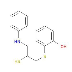 Phenol, 2-[[2-mercapto-3-(phenylamino)propyl]thio]-