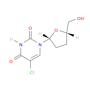 Uridine,5-chloro-2',3'-dideoxy-