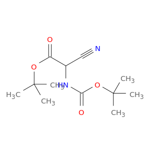 2-((叔丁氧基羰基)氨基)-2-氰基乙酸叔丁酯