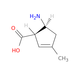 2-Cyclopentene-1-carboxylicacid, 5-amino-3-methyl-, cis- (9CI)