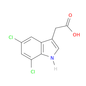 1H-Indole-3-acetic acid, 5,7-dichloro-