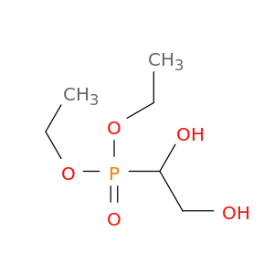 Phosphonic acid, (1,2-dihydroxyethyl)-, diethyl ester
