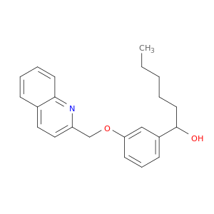 Benzenemethanol,|á-pentyl-3-(2-quinolinylmethoxy)-