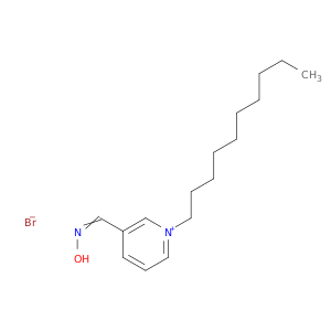 Pyridinium, 1-decyl-3-[(hydroxyimino)methyl]-, bromide