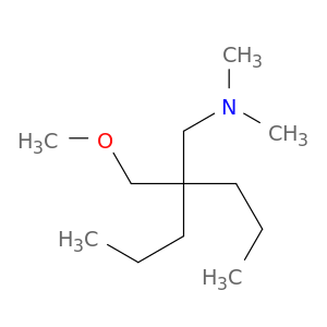1-Pentanamine, 2-(methoxymethyl)-N,N-dimethyl-2-propyl-