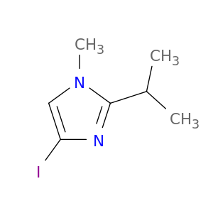 4-碘-1-甲基-2-异丙基咪唑