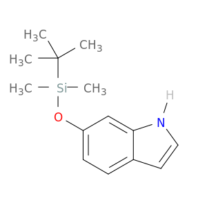 1H-Indole,6-[[(1,1-dimethylethyl)dimethylsilyl]oxy]-