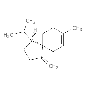Spiro[4.5]dec-7-ene, 8-methyl-1-methylene-4-(1-methylethyl)-, (4S,5S)-