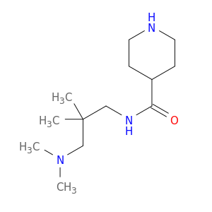 N-[3-(Dimethylamino)-2,2-dimethylpropyl]piperidine-4-carboxamide