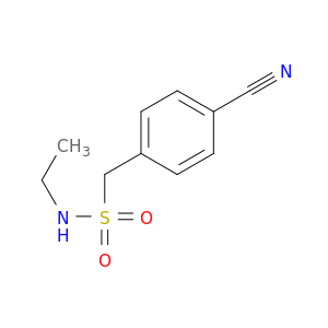 1-(4-Cyanophenyl)-N-ethylmethanesulfonamide