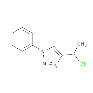 1H-1,2,3-三唑,4-(1-氯乙基)-1-苯基-
