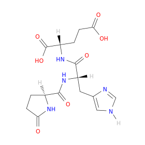 L-Glutamic acid, N-[N-(5-oxo-L-prolyl)-L-histidyl]-