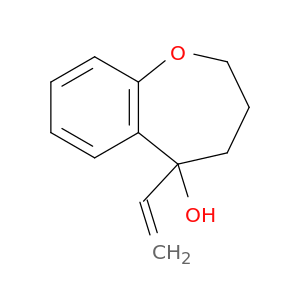 1-Benzoxepin-5-ol, 5-ethenyl-2,3,4,5-tetrahydro-