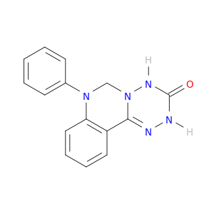 2H-1,2,4,5-Tetrazino[1,6-c]quinazolin-3(4H)-one, 6,7-dihydro-7-phenyl-