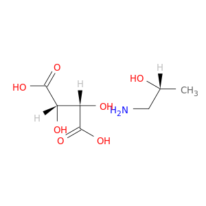 2-Propanol, 1-amino-, (2R)-, (2S,3S)-2,3-dihydroxybutanedioate (1:1)