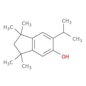 2,3-二氢-1,1,3,3-四甲基-6-(1-甲基乙基)-1H-INDEN-5-OL