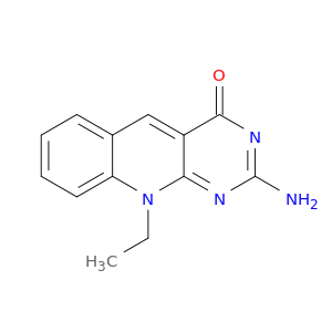Pyrimido[4,5-b]quinolin-4(10H)-one, 2-amino-10-ethyl-