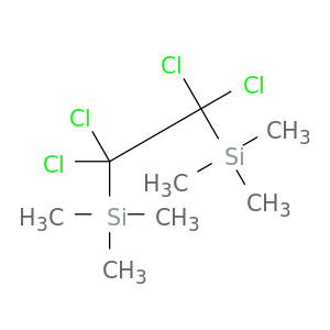 Silane, (1,1,2,2-tetrachloro-1,2-ethanediyl)bis[trimethyl-