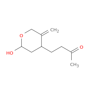 2-Butanone, 4-(tetrahydro-2-hydroxy-5-methylene-2H-pyran-4-yl)-