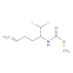 Carbamic acid, [1-(difluoromethyl)-4-pentenyl]-, methyl ester