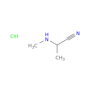 2-(methylamino)propanenitrile hydrochloride