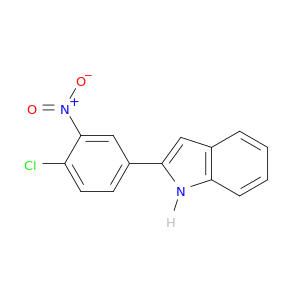 1H-Indole, 2-(4-chloro-3-nitrophenyl)-