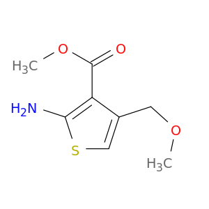 2-氨基-4-(甲氧基甲基)噻吩-3-羧酸甲酯
