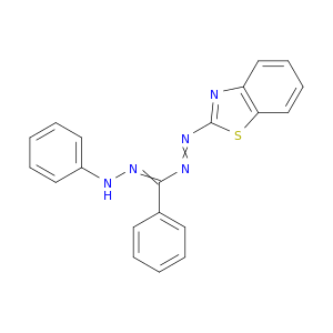 Benzothiazole, 2-[[phenyl(phenylhydrazono)methyl]azo]-