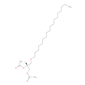 1,2-Propanediol, 3-(octadecyloxy)-, diacetate, (2R)-