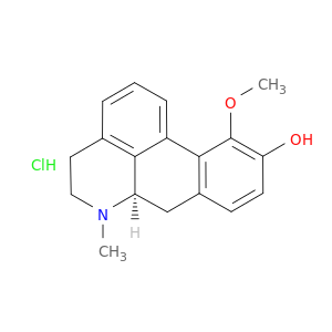 4H-Dibenzo[de,g]quinolin-10-ol,5,6,6a,7-tetrahydro-11-methoxy-6-methyl-, hydrochloride, (R)- (9CI)