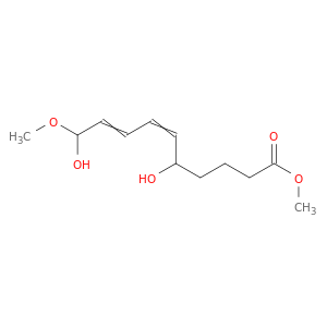 6,8-Decadienoic acid, 5,10-dihydroxy-10-methoxy-, methyl ester