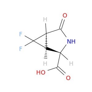 3-Azabicyclo[3.1.0]hexane-2-carboxylicacid, 6,6-difluoro-4-oxo-, (1S,2S,5R)-