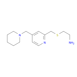 Ethanamine, 2-[[[4-(1-piperidinylmethyl)-2-pyridinyl]methyl]thio]-