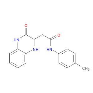 1,2,3,4-四氢-N-(4-甲基苯基)-3-氧代-2-喹喔啉乙酰胺