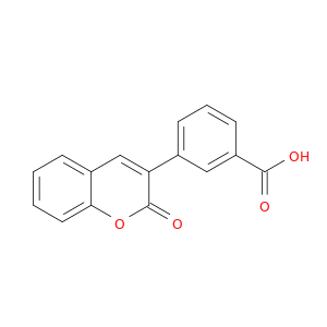 3-(2-氧代-2H-苯并哌喃-3-基)苯甲酸