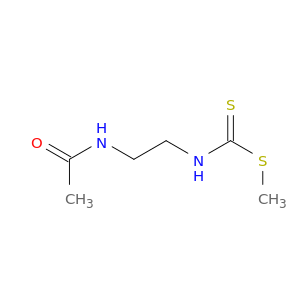 Carbamodithioic acid, [2-(acetylamino)ethyl]-, methyl ester