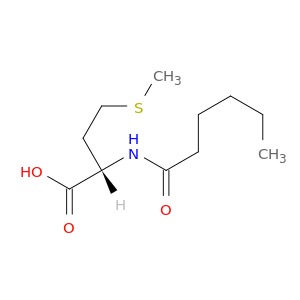 L-Methionine, N-(1-oxohexyl)-