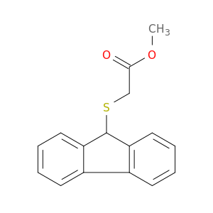 Acetic acid, (9H-fluoren-9-ylthio)-, methyl ester