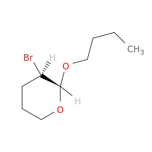 2H-Pyran, 3-bromo-2-butoxytetrahydro-, trans-