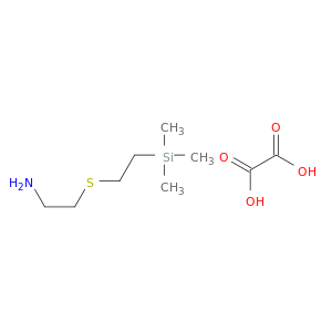 Ethanamine, 2-[[2-(trimethylsilyl)ethyl]thio]-, ethanedioate (1:1)