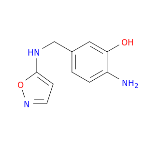 Phenol, 2-amino-5-[(5-isoxazolylamino)methyl]-