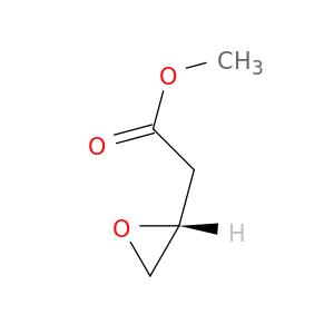 Oxiraneacetic acid, methyl ester, (R)-