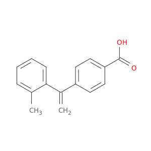 4-(1-(邻甲苯基)乙烯基)苯甲酸