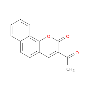 2H-Naphtho[1,2-b]pyran-2-one, 3-acetyl-