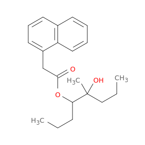 1-Naphthaleneacetic acid, 2-hydroxy-2-methyl-1-propylpentyl ester