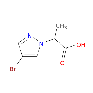 2-(4-溴-1H-吡唑-1-基)丙酸
