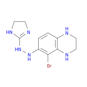 6-Quinoxalinamine,5-bromo-N-(4,5-dihydro- 1H-imidazol-2-yl)-1,2,3,4-tetrahydro-