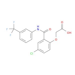 (4-chloro-2-{[3-(trifluoromethyl)phenyl]carbamoyl}phenoxy)acetic acid