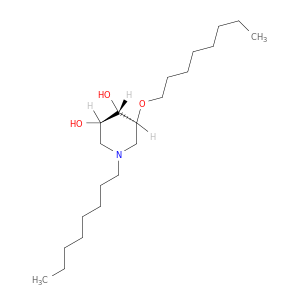 3,4-Piperidinediol, 1-octyl-5-(octyloxy)-, (3R,4S,5S)-