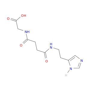 Glycine, N-[4-[[2-(1H-imidazol-4-yl)ethyl]amino]-1,4-dioxobutyl]-